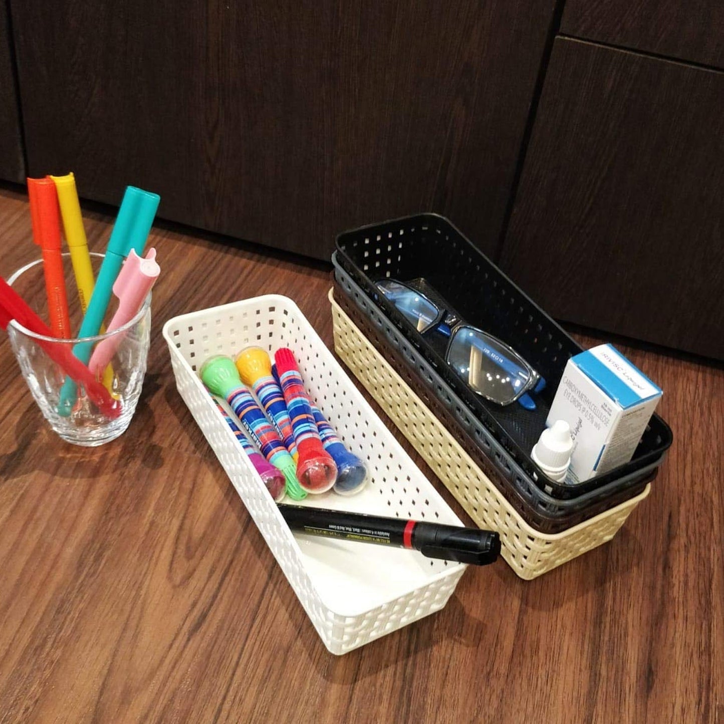 Dividers Tray Organizer Clear Plastic Bead Storage Tray