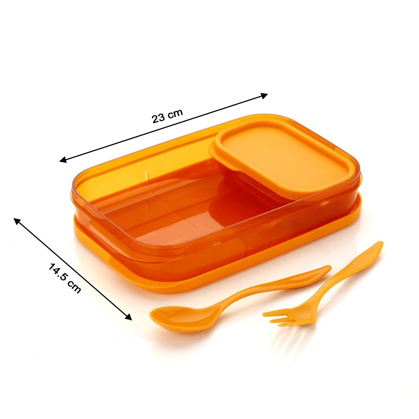 2044 Premium Lunch Box for kids for school and picnic. Containers with Spoon and fork. DeoDap