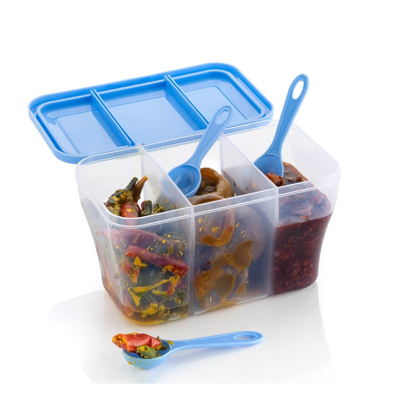 2625 Plastic Square Storage Organiser Container (750ML Capacity) DeoDap