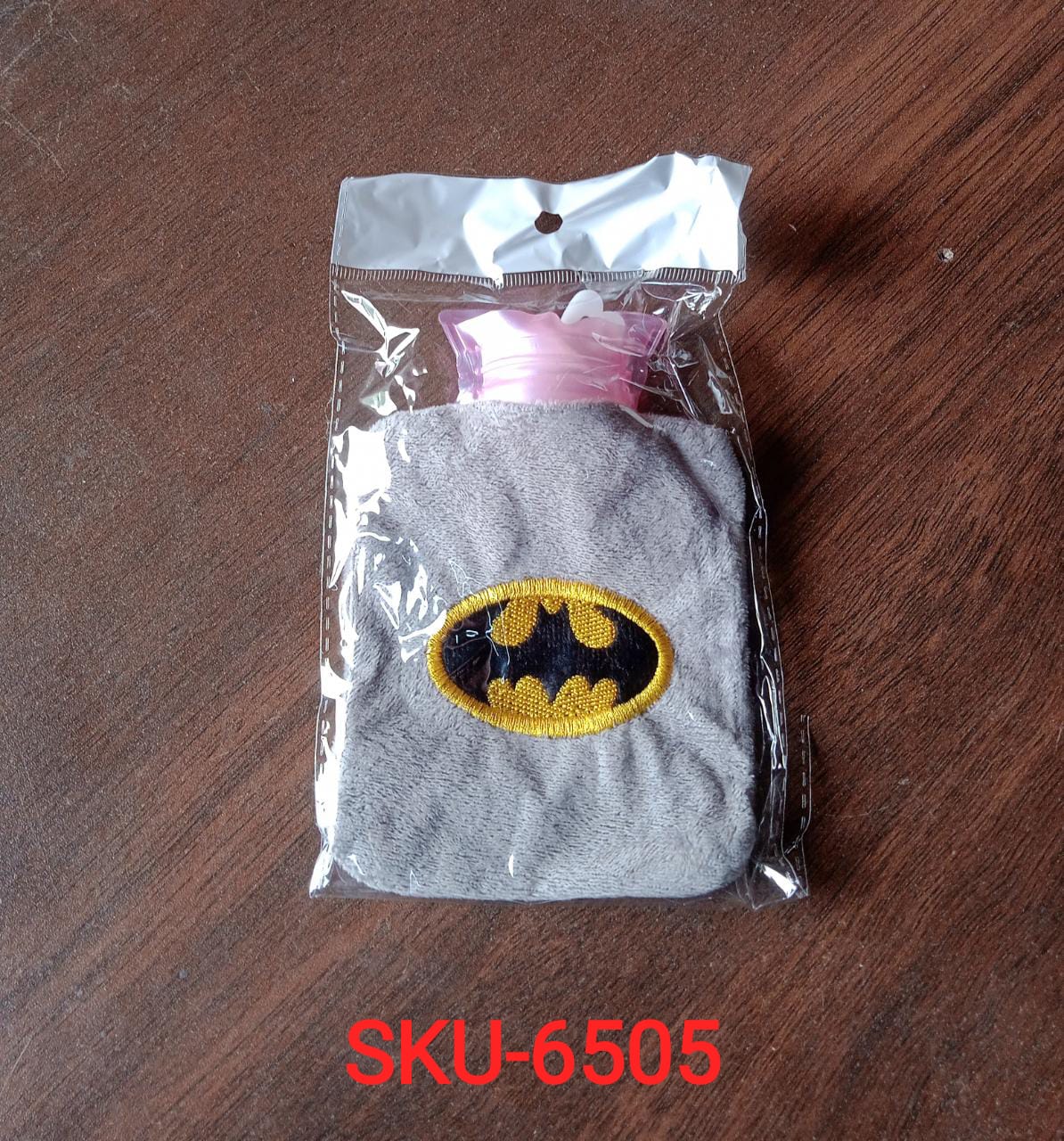 6505 Batman small Hot Water Bag with Cover for Pain Relief, Neck, Shoulder Pain and Hand, Feet Warmer, Menstrual Cramps. DeoDap